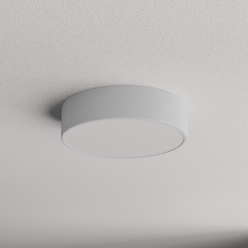 Plafón CLEO 2xE27/24W/230V diá. 30 cm gris