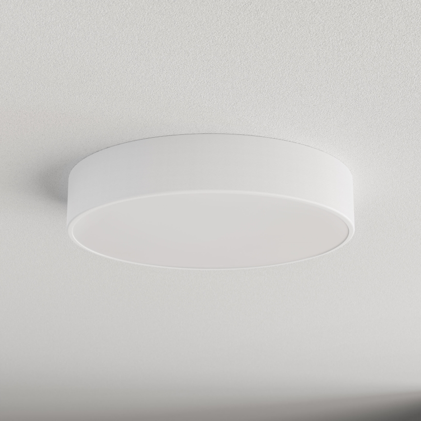 Plafón CLEO 3xE27/24W/230V diá. 40 cm blanco