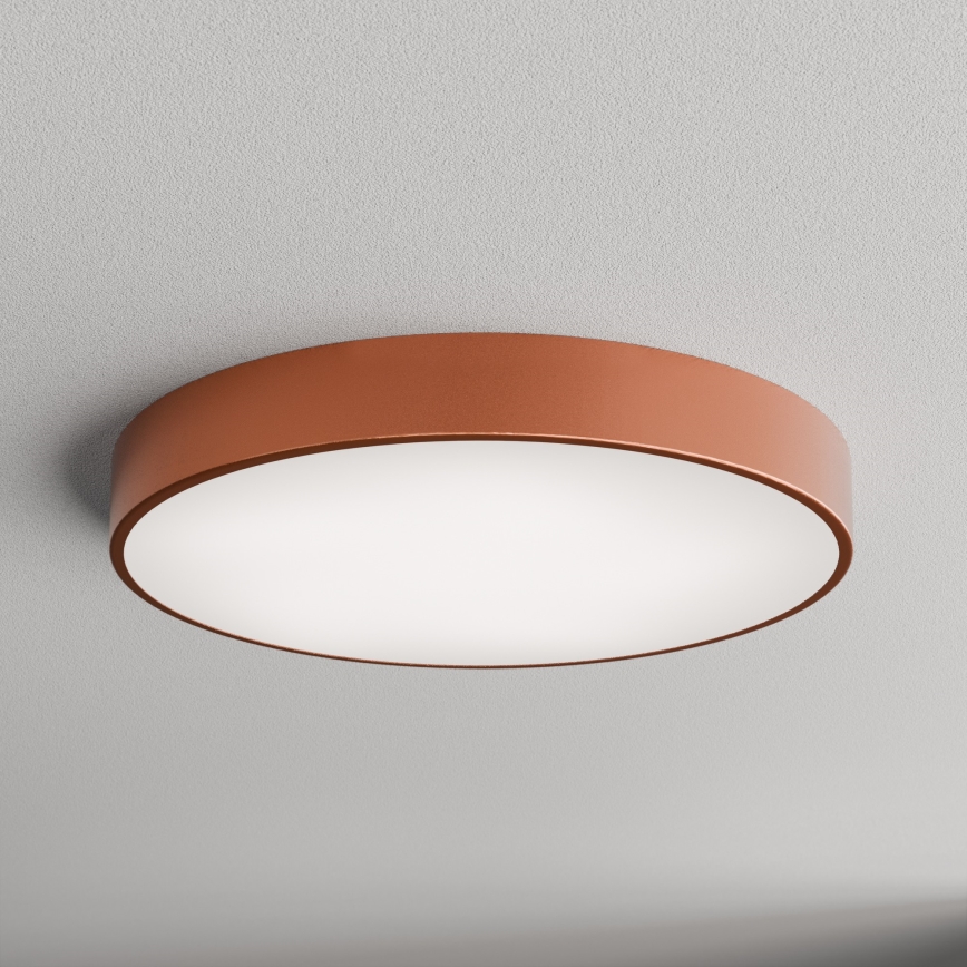 Plafón CLEO 5xE27/24W/230V diá. 60 cm cobre