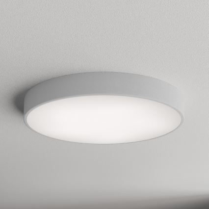 Plafón CLEO 5xE27/24W/230V diá. 60 cm gris