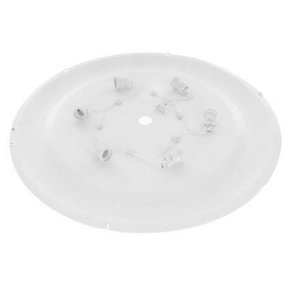 Plafón CLEO 6xE27/24W/230V diá. 80 cm dorado