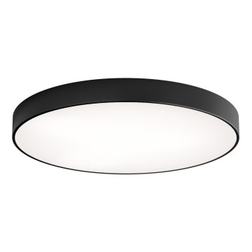 Plafón CLEO 6xE27/24W/230V diá. 80 cm negro