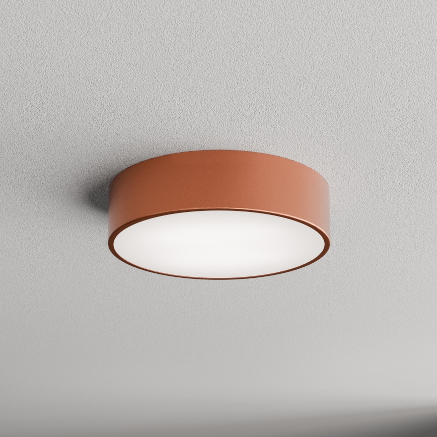 Plafón de baño CLEO 2xE27/24W/230V diá. 30 cm cobre IP54