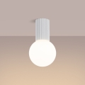 Plafón de baño HALO 1xG9/8W/230V diá. 12 cm IP44 blanco