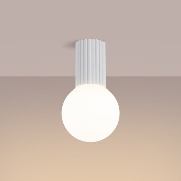 Plafón de baño HALO 1xG9/8W/230V diá. 12 cm IP44 blanco