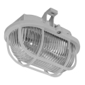 Plafón de exterior OVAL 1xE27/60W/230V IP44 gris