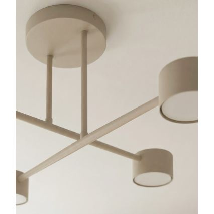 Plafón de techo HALO 4xGX53/10W/230V beige