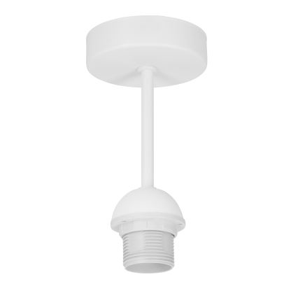 Plafón de techo NATIA 1xE27/60W/230V Ø 45 cm blanco/marrón
