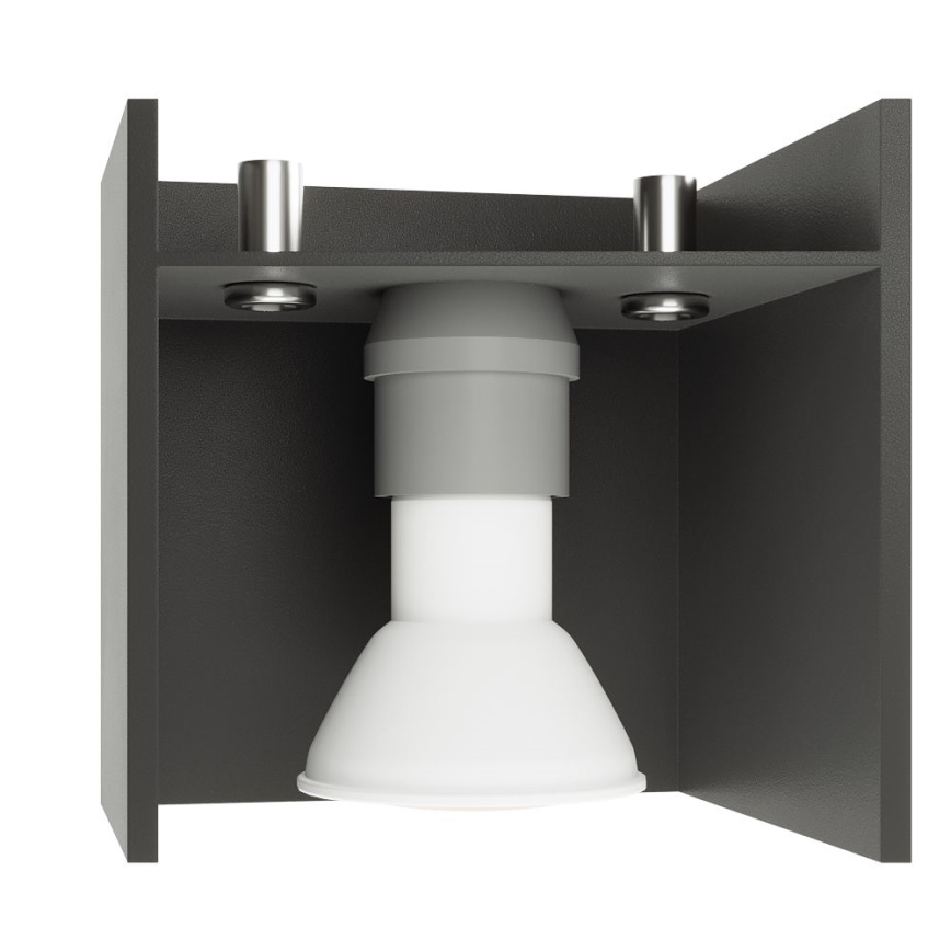 Plafón INEZ 1xG9/40W/230V gris