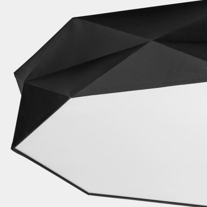 Plafón KANTOOR 6xE27/15W/230V negro