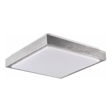Plafón KAZIMIERZ 2xE27/20W/230V 29,5x29,5 cm plata