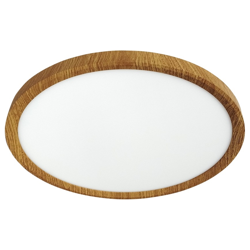 Plafón LED 24W/230V 3000/4000/6500K Ø 30 cm beige