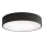 Plafón LED CLEO LED/43W/230V 4000K diá. 40 cm negro