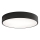 Plafón LED CLEO LED/69W/230V 3000K diá. 50 cm negro