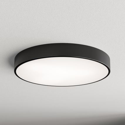 Plafón LED CLEO LED/69W/230V 4000K diá. 60 cm negro