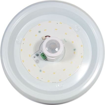 Plafón LED con sensor PIR de movimiento y sensor crepuscular LED/16W/230V 4000K