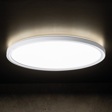 Plafón LED de baño AZPO LED/11,8W/230V diá. 22,5 cm IP54 blanco