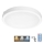 Plafón LED de baño con sensor NAIROS LED/36W/230V IP65 3000/4000/6500K diá. 40 cm blanco + control remoto
