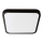 Plafón LED de baño SAMSUNG CHIP LED/24W/230V IP44 6500K 29x29 cm negro