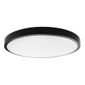 Plafón LED de baño SAMSUNG CHIP LED/36W/230V IP44 3000K diá. 35 cm negro