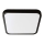 Plafón LED de baño SAMSUNG CHIP LED/48W/230V IP44 3000K 42x42 cm negro