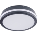 Plafón LED de exterior BENO LED/12/18W/230V 3000/3500/4000K IP65 antracita redondeado