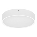 Plafón LED de exterior con sensor MARTIN LED/25W/230V 3000/4000K diá. 35 cm IP65 blanco