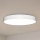 Plafón LED de techo 135 W/230 V 3000/4000/6500 K Ø 80 cm blanco