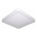 Plafón LED de techo con sensor de movimiento y sensor crepuscular WILTON LED/24W/230V 4000K 33x33 cm blanco