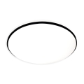 Plafón LED de techo HUGO LED/12/18/24W/230V 3000/4000/6500K Ø 30 cm IP54 negro