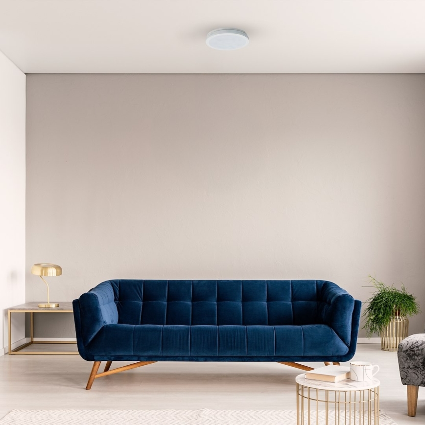 Plafón LED de techo para baño MARLON LED/36W/230V Ø 30 cm IP54 blanco