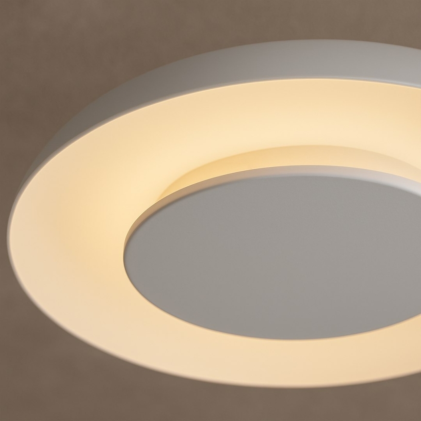 Plafón LED de techo PIATTINO LED/30W/230V 3000/4000/6000K Ø 40 cm blanco