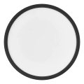 Plafón LED FLORI LED/18W/230V 4000K negro diá. 29 cm