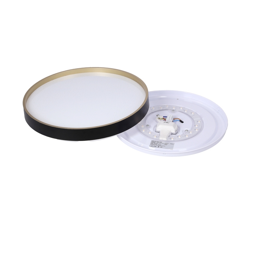 Plafón LED FLORIDA LED/18W/230V negro