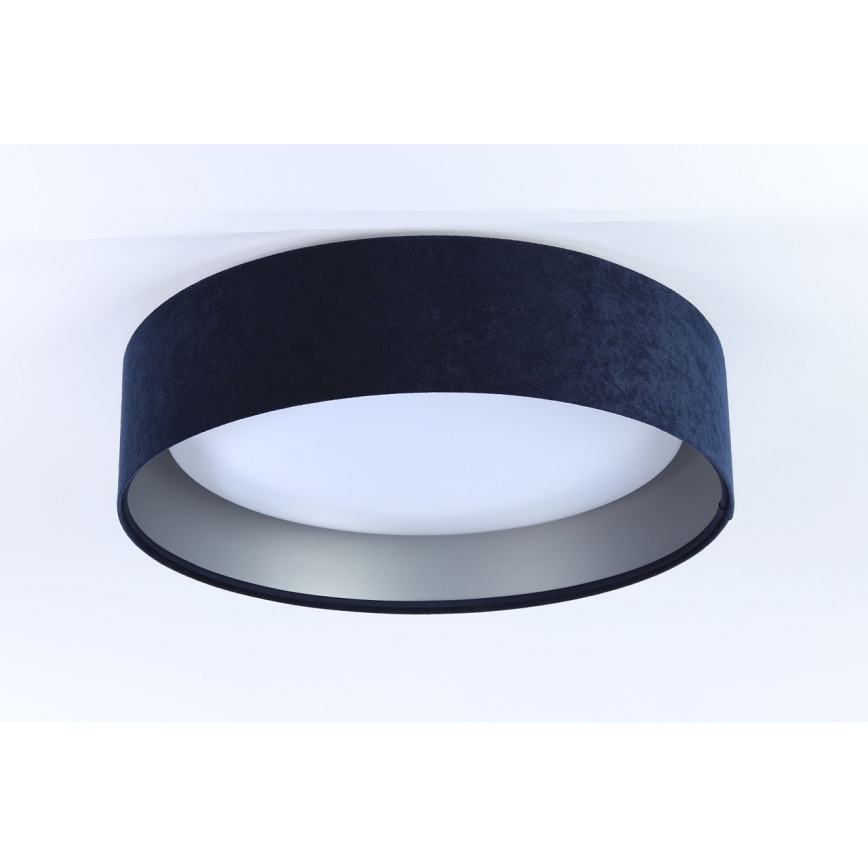 Lámpara de techo LED GALAXY LED/24W/230V Ø 44 cm azul/plateado