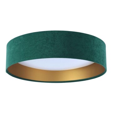 Plafón LED GALAXY LED/24W/230V d. 44 cm verde/dorado