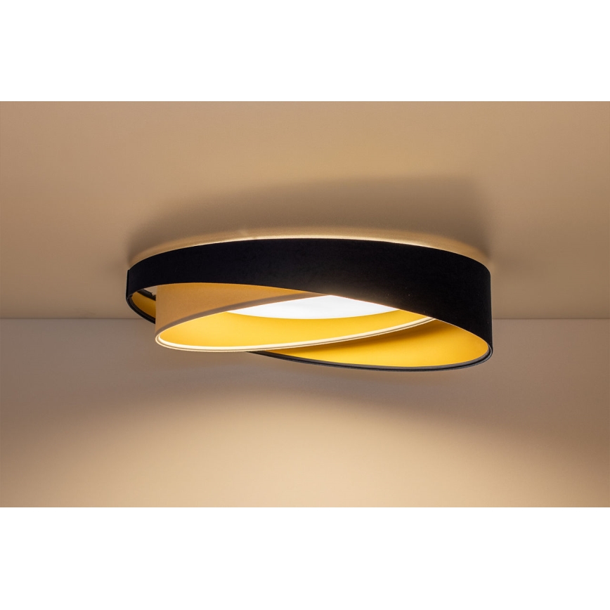 Plafón LED GALAXY MODERN LED/24W/230V, diámetro 55 cm, azul/blanco/dorado