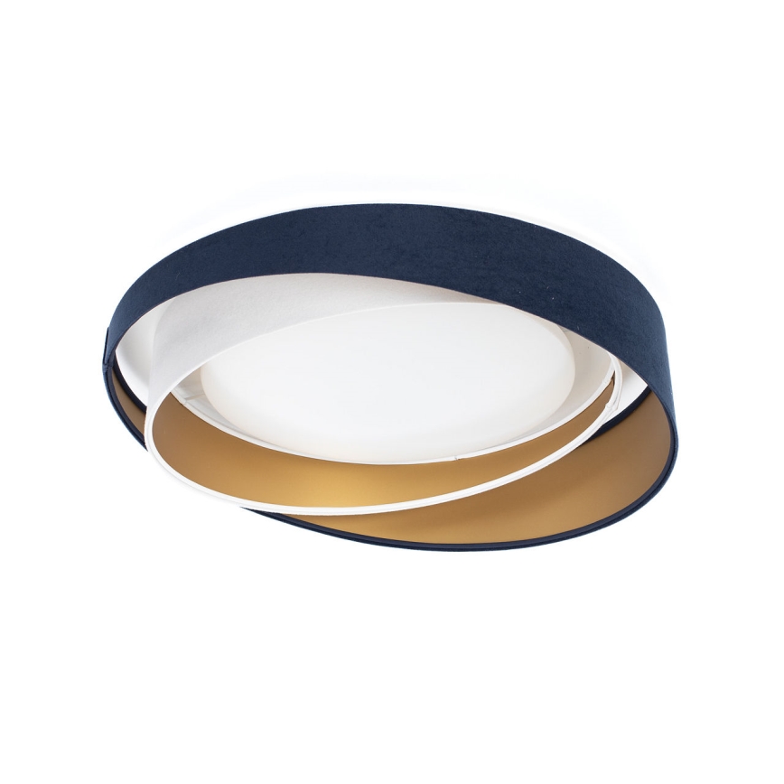 Plafón LED GALAXY MODERN LED/24W/230V, diámetro 55 cm, azul/blanco/dorado