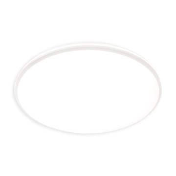 Plafón LED HUGO 12/18/24W/230V 3000/4000/6500K Ø 30 cm IP54 blanco