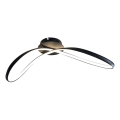 Plafón LED INFINITY LED/21W/230V negro