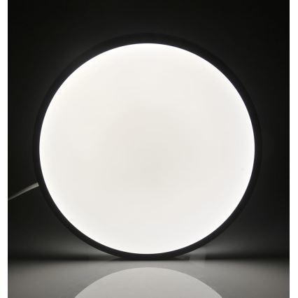 Plafón LED KERN LED/15W/230V negro