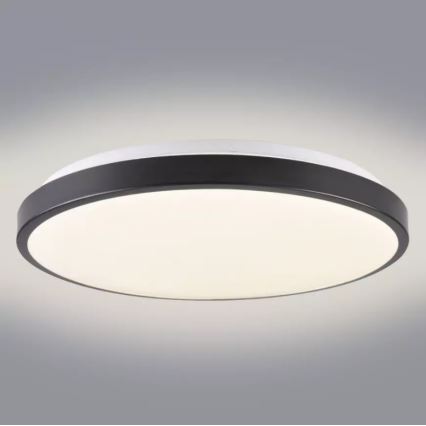 Plafón LED KERN LED/24W/230V negro