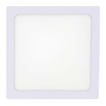 Plafón LED LED/12W/230V 2700K 16,3x16,3 cm blanco