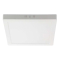 Plafón LED LED/24W/230V 4000K 28,7x28,7 cm blanco