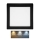 Plafón LED RAFA LED/18W/230V 3000/4000/6000K 22x22 cm negro