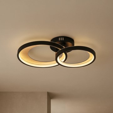 Plafón LED regulable 35W/230V 3000-6500K + mando a distancia