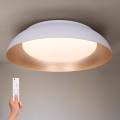 Plafón LED regulable ALVA LED/48W/230V 3000-6500K diámetro 51 cm blanco + mando a distancia