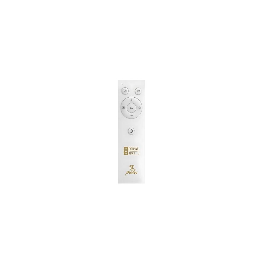 Plafón LED regulable con control por voz OPAL LED/48W/230V 2700-6500K negro + control remoto