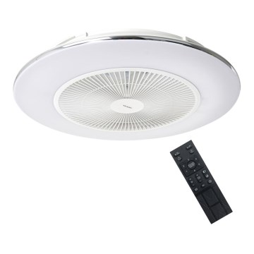 Plafón LED regulable con ventilador ARIA LED/38W/230V 3000-6000K blanco + mando a distancia