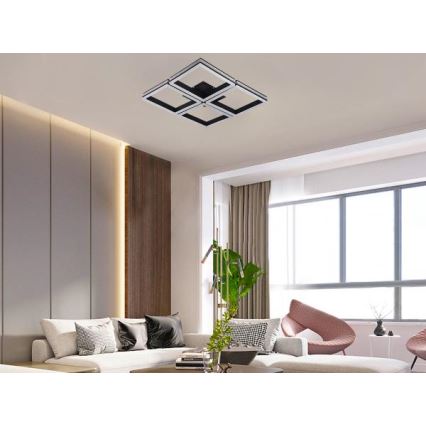 Plafón LED regulable de montaje en superficie LED/215W/230V 3000-6500K + mando a distancia